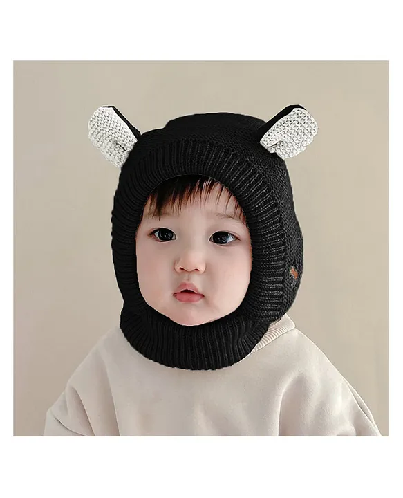 SYGA Woolen Knitted Cap Black 